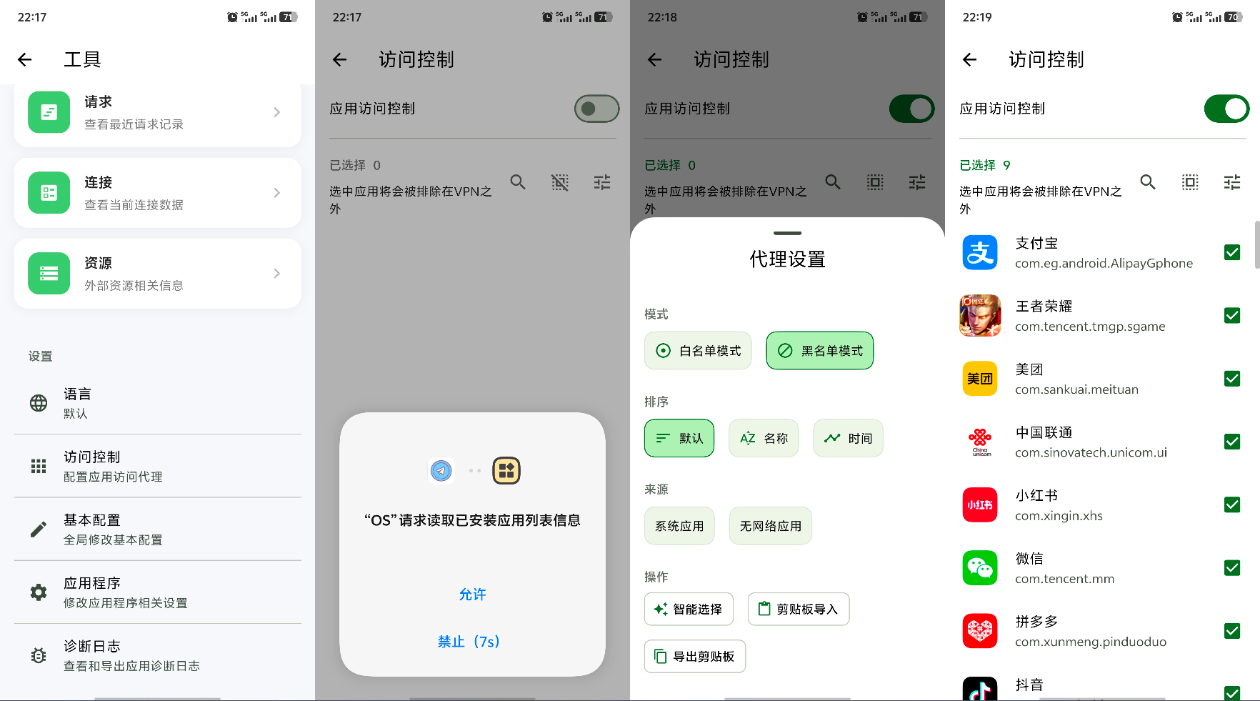 访问控制展示 访问控制展示